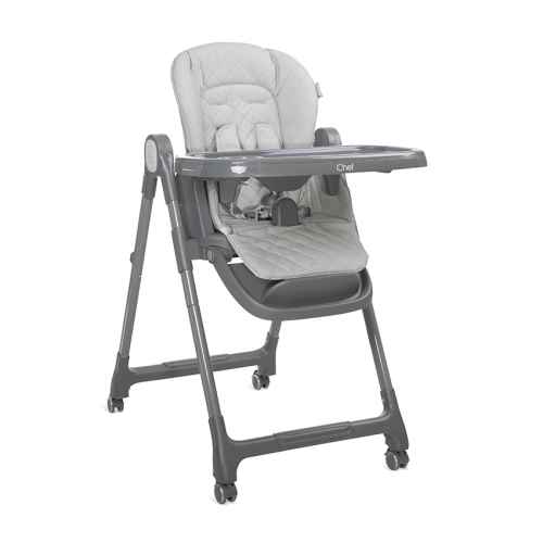 Столче за хранене Lorelli 3в1 Chef, Grey leather