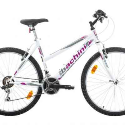 Детски велосипед Bachini 6st Sense 26, бял/лилав