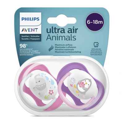 Залъгалки Philips Avent Ultra air 6-18м, животни
