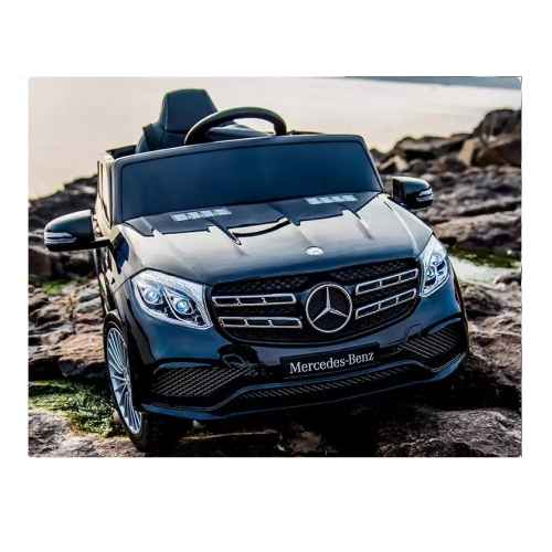 Акумулаторен джип JJ Mercedes GL63 4x4, черен металик