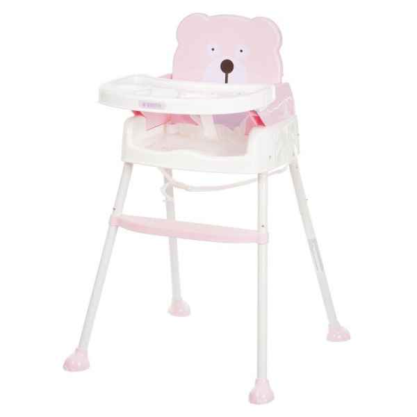 Столче за хранене ZIZITO Mathis, розова-segPl.jpg