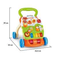 Играчка за прохождане Moni Toys Baby Piano Walker, зелена-sfczj.jpeg