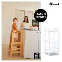 Помощна кула Монтесори Hauck Learning Tower Learn N Explore, White-sgy5q.jpeg