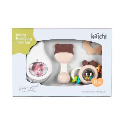 Комплект успокояващи играчки Kaichi, 4 ч. в кутия