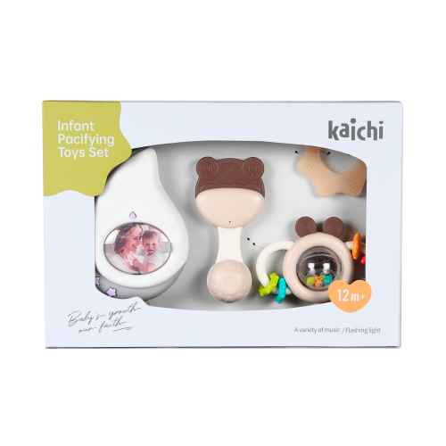 Комплект успокояващи играчки Kaichi, 4 ч. в кутия