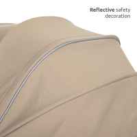 Лятна бебешка количка Lorelli Quick с автоматично сгъване, Beige-tCtxS.jpeg