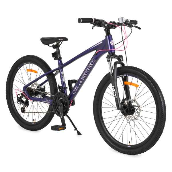 Велосипед със скорости Byox alloy 24 Clasher, Purple-tInYo.jpeg