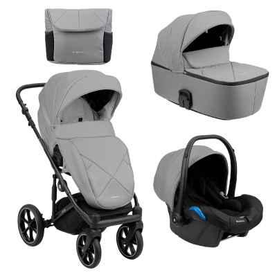 Комбинирана количка 3в1 Kikka Boo Amani, Grey