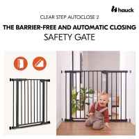 Предпазна преграда за бебе Hauck Clear Step Autoclose 2, Black-tRaXR.jpeg