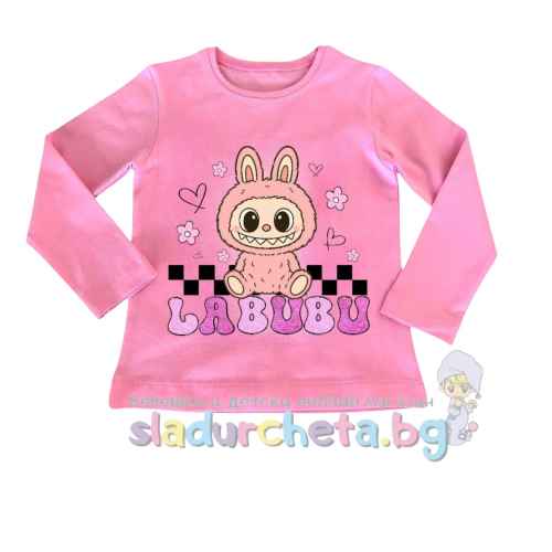 Детска блуза Sevtex, розова