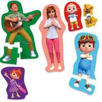 Прогресивен пъзел Headu, Cocomelon 6 в 1, Големи части, 2/3/4/5/6/7 части-tUEiI.jpeg