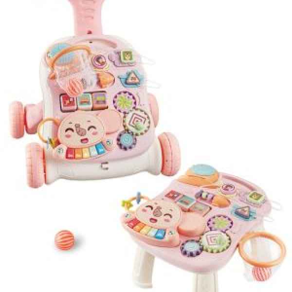 Детска проходилка 3в1 Kikka Boo Play & Grow, Pink-tVv3g.jpeg