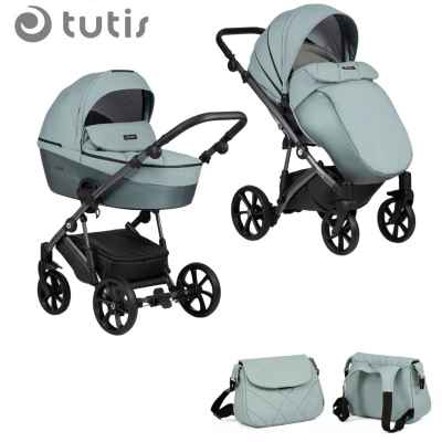 Комбинирана бебешка количка 2в1 Tutis Viva 4 Lux, Turquoise
