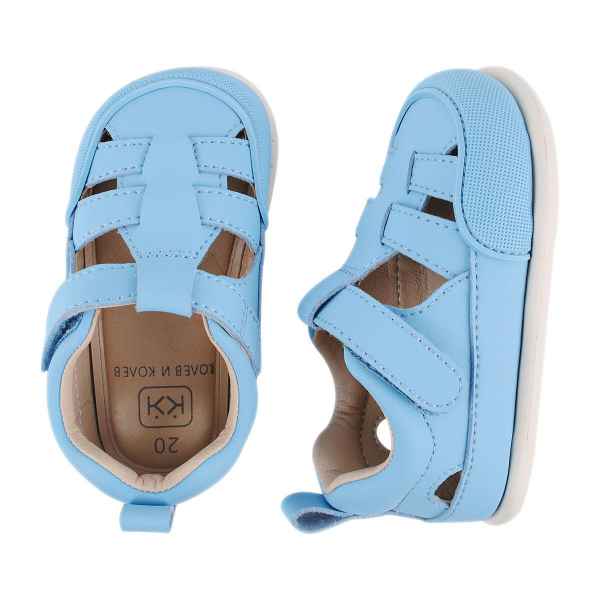 Бебешки боси сандали Колев и Колев Barefoot, небесносиньо-tfY5E.jpeg