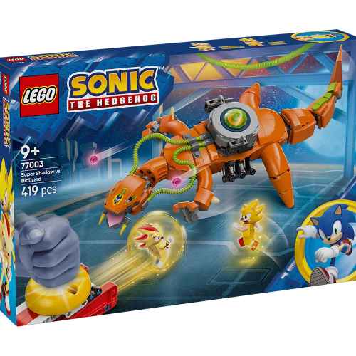 Конструктор LEGO Sonic the Hedgehog, Super Shadow срещу Biolizard