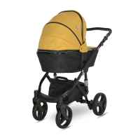 Комбинирана бебешка количка Lorelli Rimini Premium, Lemon Curry-tigas.jpg