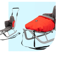 Трансформираща шейна с родителски контрол и термочувал Babyhome, сив-tkLTz.png