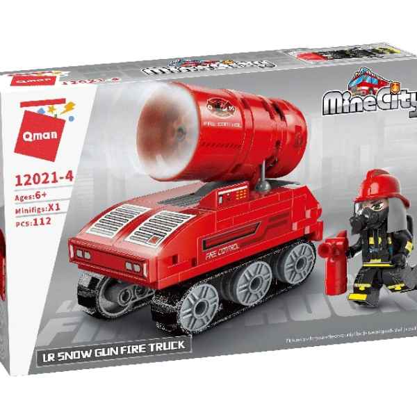 Конструктор Qman, Mine City, Противопожарен автомобил, 112 части-tlfaK.jpeg