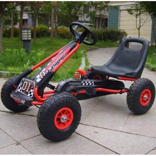 Картинг с педали JJ Go-Kart Formula A15, червен