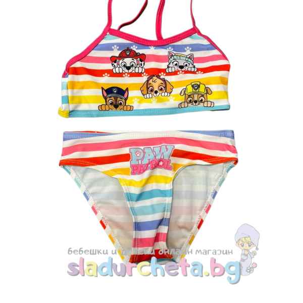 Детски бански E plus M, Пес Патрул цветни ленти-tsma9.jpeg