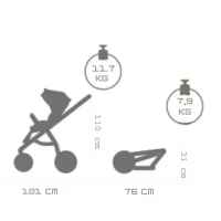 Комбинирана бебешка количка 3в1 Tutis VIVA 5+ Leather, Sage-u2B4q.jpeg