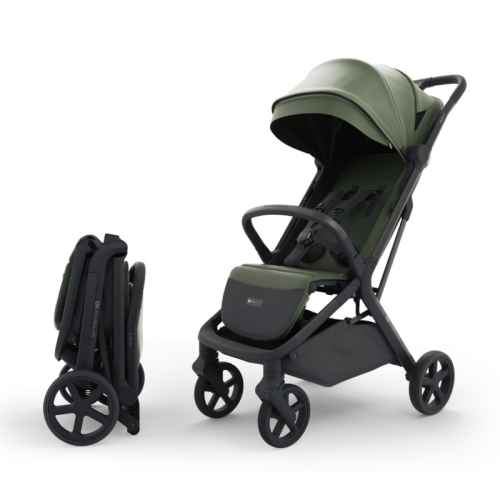 Бебешка лятна количка KinderKraft NUBI 3, mystic green