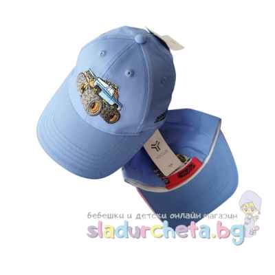 Детска шапка YoClub, светлосиня