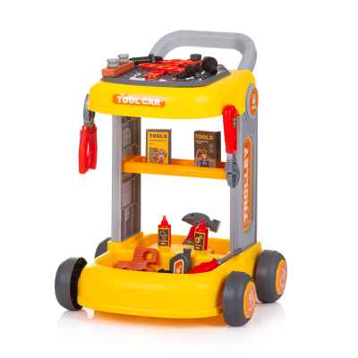 Количка с инструменти Chipolino, жълта