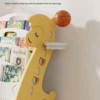 Детска комбинирана етажерка за книги и играчки Feelkids, Кафява Алпака-uM34q.jpeg