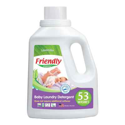 Концентриран гел за пране с омекотител Friendly Organic с аромат Лавандула, 1.57л