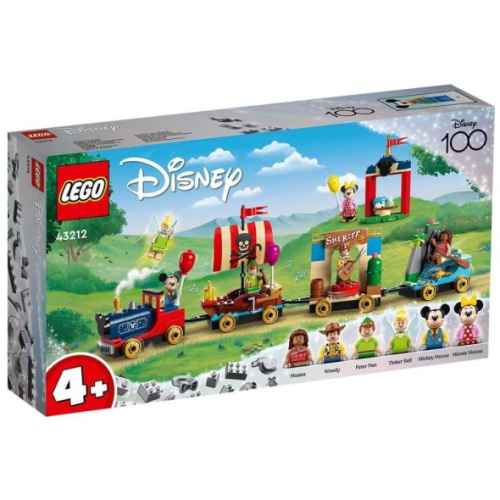 Конструктор LEGO Disney Mickey and Friends, Празничен влак