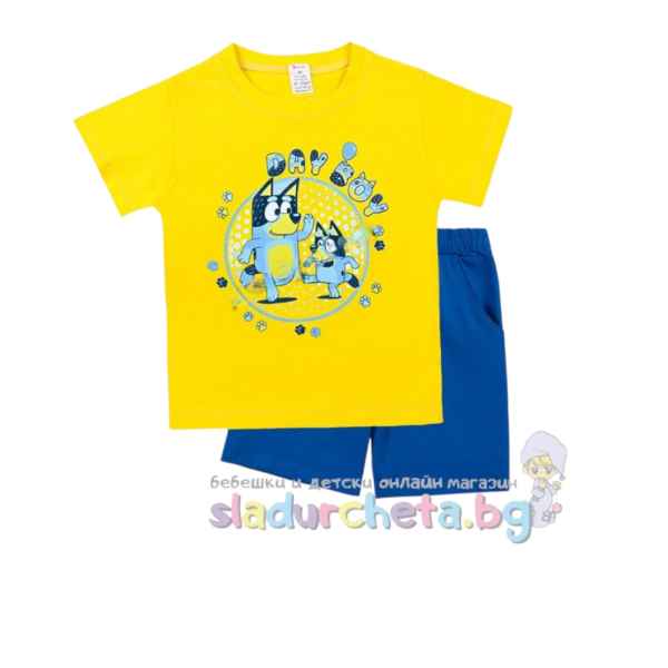 Комплект от 2 части Светли - тениска и къс панталон-uyuro.jpeg