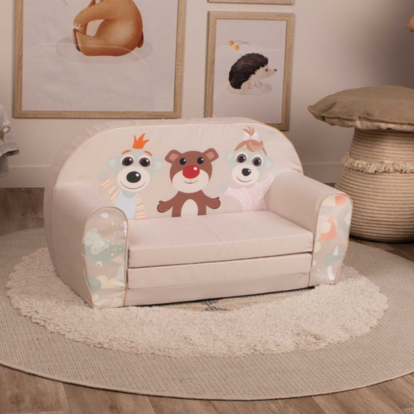 Детски двоен диван Delta Trade, Приятели геометрични фигури-v3ujq.png