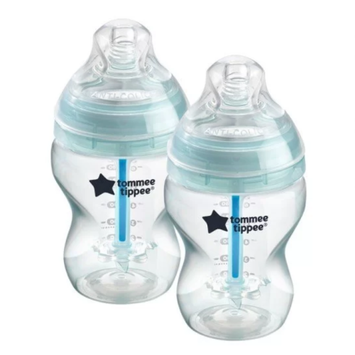 Шише за хранене Tommee Tippee Advanced Anti-Colic 0м+, 260 мл, 2 бр.