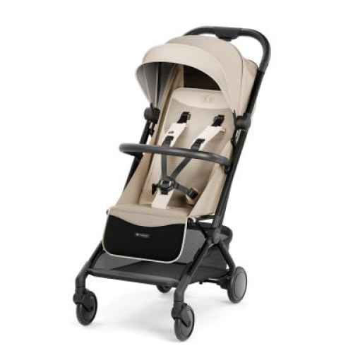 Лятна бебешка количка KinderKraft Pilot 2, Platinum gray