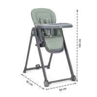 Столче за хранене Lorelli, Party, Beige leather-vKAZN.jpeg