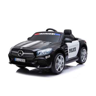 Акумулаторна кола Chipolino Mercedes SL500 Police, черна