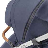 Лятна бебешка количка Mutsy NEXO, сребърно шаси със светлокафява дръжка и седалка със сенник в цвят Leisure River-vSFWm.jpeg