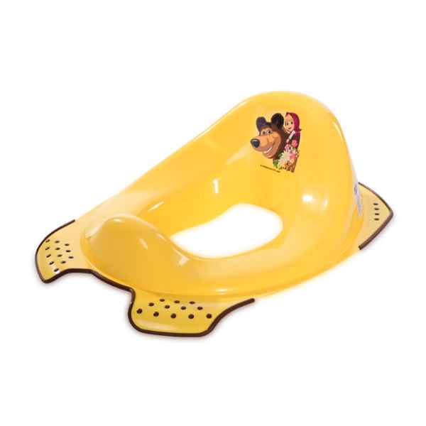 Анатомична приставка за тоалетна чиния Lorelli Disney, Маша и мечока жълта-vTYVR.jpg
