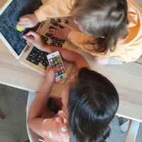 Дървен лаптоп с магнитна дъска Small Foot-vmfML.jpg