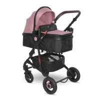 Комбинирана бебешка количка 3в1 Lorelli Alba Premium, Pink + Адаптори-vtbyg.jpeg