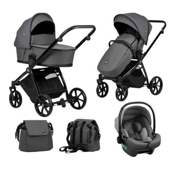 Комбинирана бебешка количка 3в1 Tutis MIO Plus, Graphite-vtnMa.jpeg