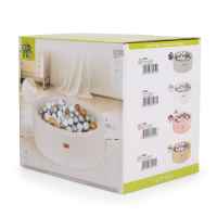 Мек басейн Moni Toys Boucle, с 200 топки слонова-кост-vuXBb.jpeg