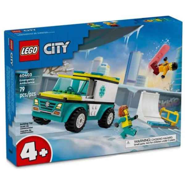 Конструктор LEGO City Линейка за спешна помощ и сноубордист-vvQIY.jpeg