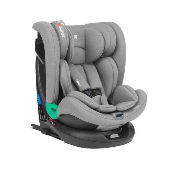 Столче за кола Kikka Boo i-Roll i-size, Light Grey-wA91l.jpeg