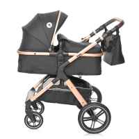 Комбинирана бебешка количка Lorelli Viola, Black diamonds + адаптори-wFnD9.jpg