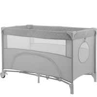 Бебешка кошара на две нива Kikka Boo Nighty Night, Grey-wMBIh.jpeg