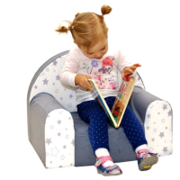 Детски фотьойл Delta Trade Слонче, светло розово-wWITm.png