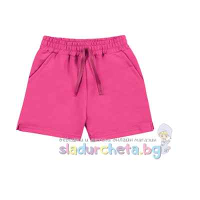 Детски къс панталон Sunny Kids, бонбонено розов