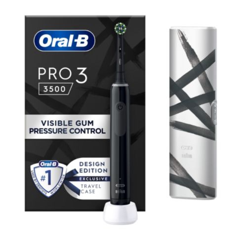 Електрическа четка за зъби ORAL-B Pro3 3500 Bl+Tc De